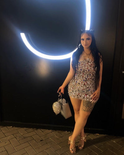 [product_title] – luxury [product_type] with glamorous details – perfect for birthday, red carpet, or girls’ night out | Angel Brinks Fashion