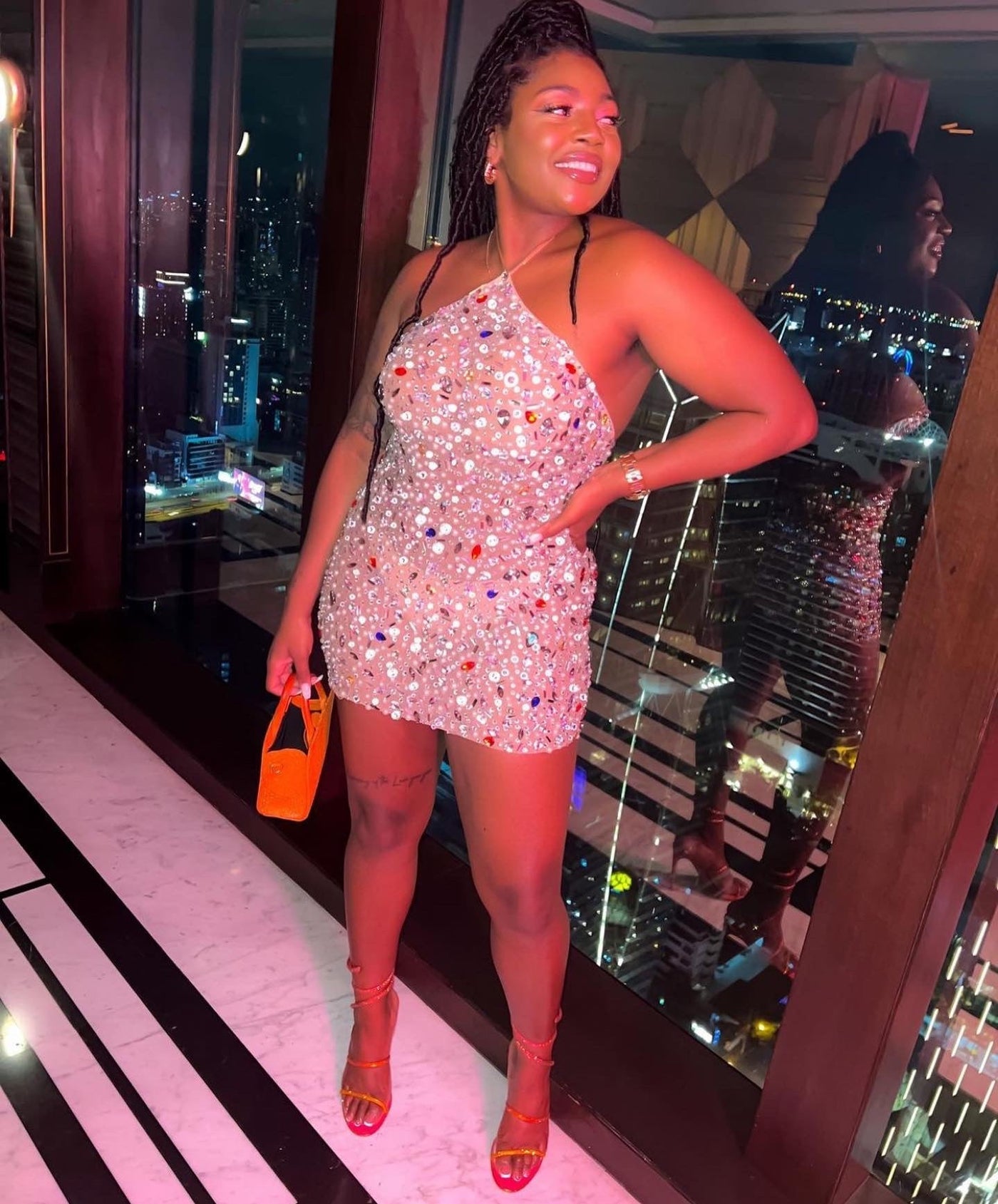 [product_title] – luxury [product_type] with glamorous details – perfect for birthday, red carpet, or girls’ night out | Angel Brinks Fashion