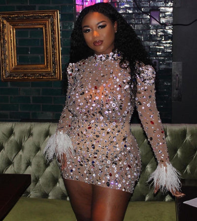 [product_title] – luxury [product_type] with glamorous details – perfect for birthday, red carpet, or girls’ night out | Angel Brinks Fashion