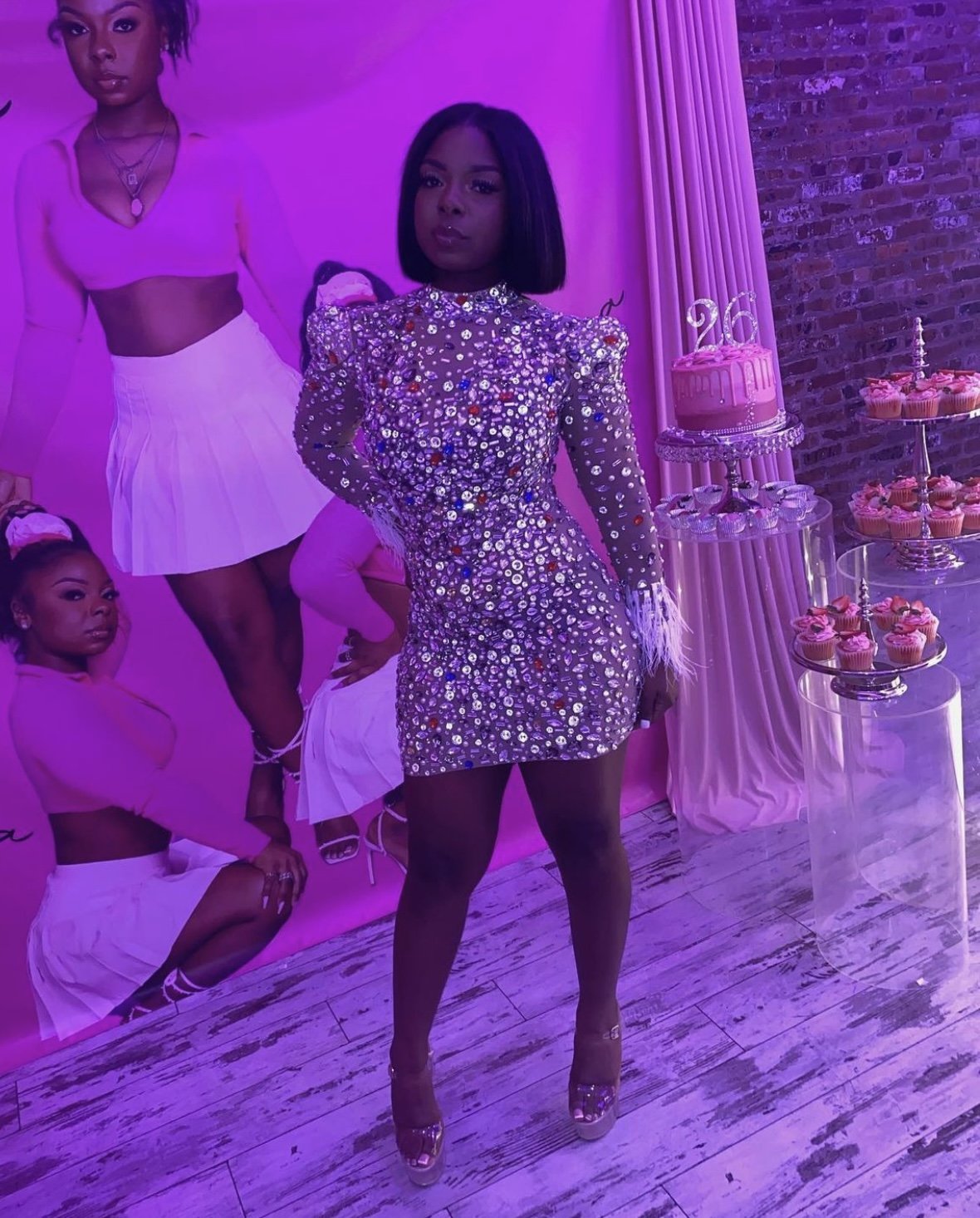 [product_title] – luxury [product_type] with glamorous details – perfect for birthday, red carpet, or girls’ night out | Angel Brinks Fashion