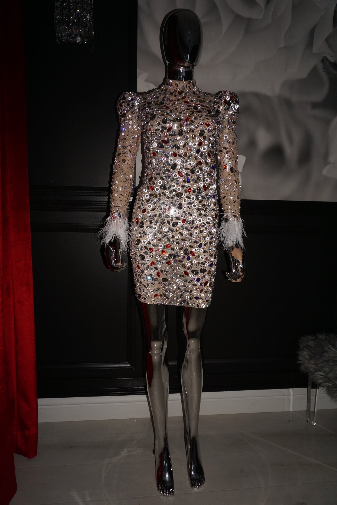 [product_title] – luxury [product_type] with glamorous details – perfect for birthday, red carpet, or girls’ night out | Angel Brinks Fashion