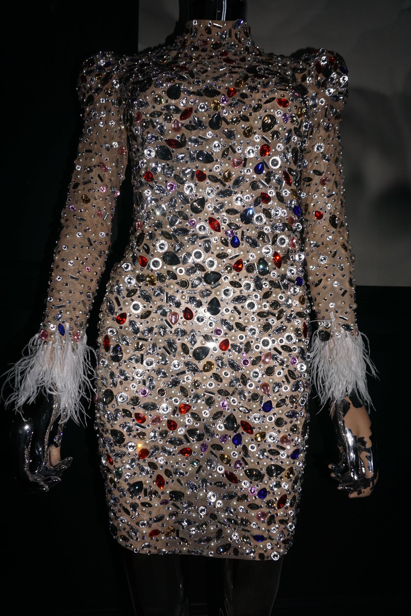 [product_title] – luxury [product_type] with glamorous details – perfect for birthday, red carpet, or girls’ night out | Angel Brinks Fashion