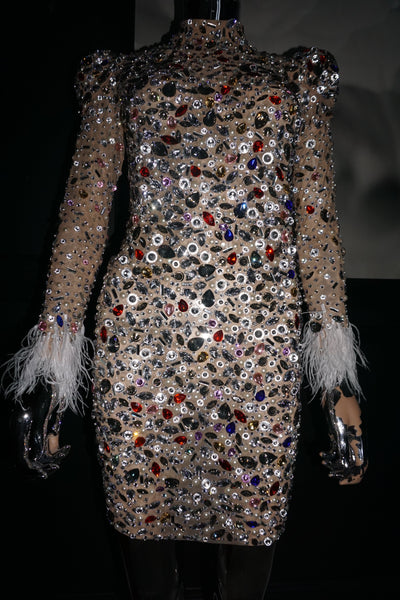 [product_title] – luxury [product_type] with glamorous details – perfect for birthday, red carpet, or girls’ night out | Angel Brinks Fashion