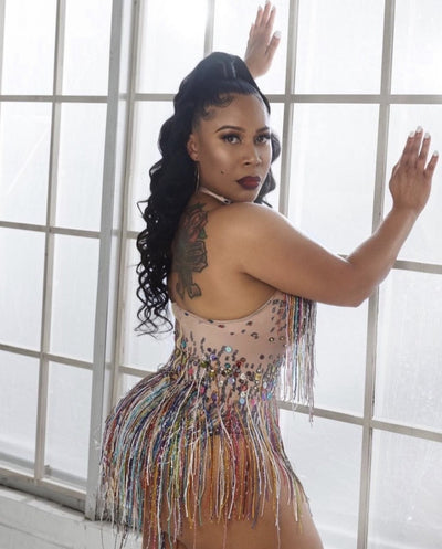 [product_title] – luxury [product_type] with glamorous details – perfect for birthday, red carpet, or girls’ night out | Angel Brinks Fashion