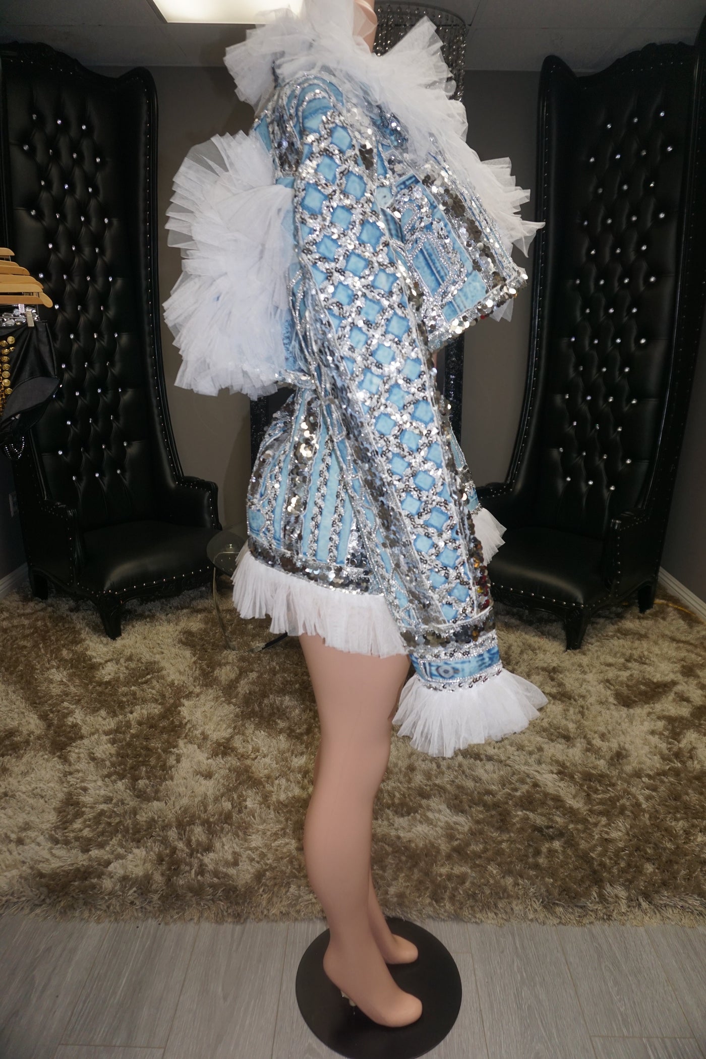 [product_title] – luxury [product_type] with glamorous details – perfect for birthday, red carpet, or girls’ night out | Angel Brinks Fashion