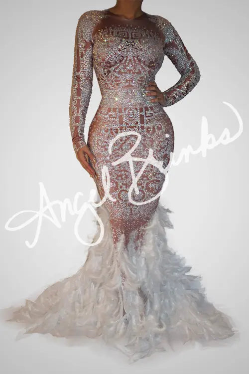 [product_title] – luxury [product_type] with glamorous details – perfect for birthday, red carpet, or girls’ night out | Angel Brinks Fashion