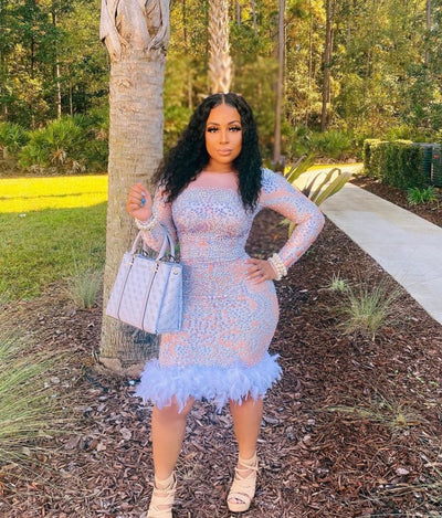 [product_title] – luxury [product_type] with glamorous details – perfect for birthday, red carpet, or girls’ night out | Angel Brinks Fashion