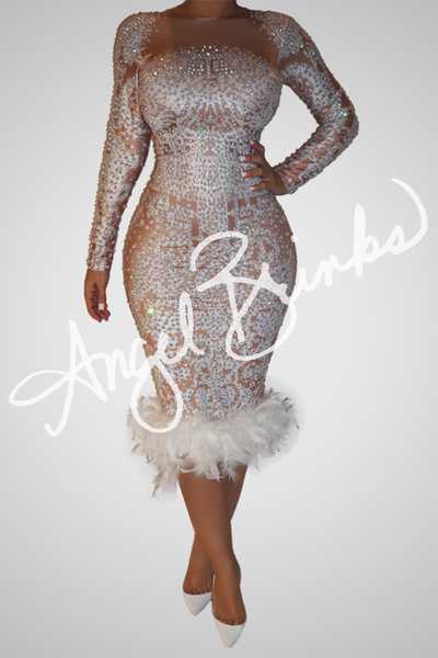 [product_title] – luxury [product_type] with glamorous details – perfect for birthday, red carpet, or girls’ night out | Angel Brinks Fashion