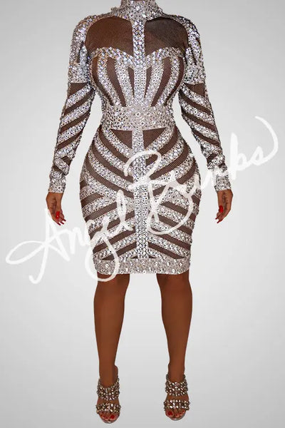 [product_title] – luxury [product_type] with glamorous details – perfect for birthday, red carpet, or girls’ night out | Angel Brinks Fashion