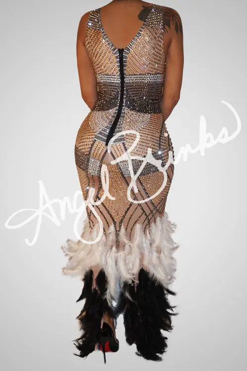 [product_title] – luxury [product_type] with glamorous details – perfect for birthday, red carpet, or girls’ night out | Angel Brinks Fashion