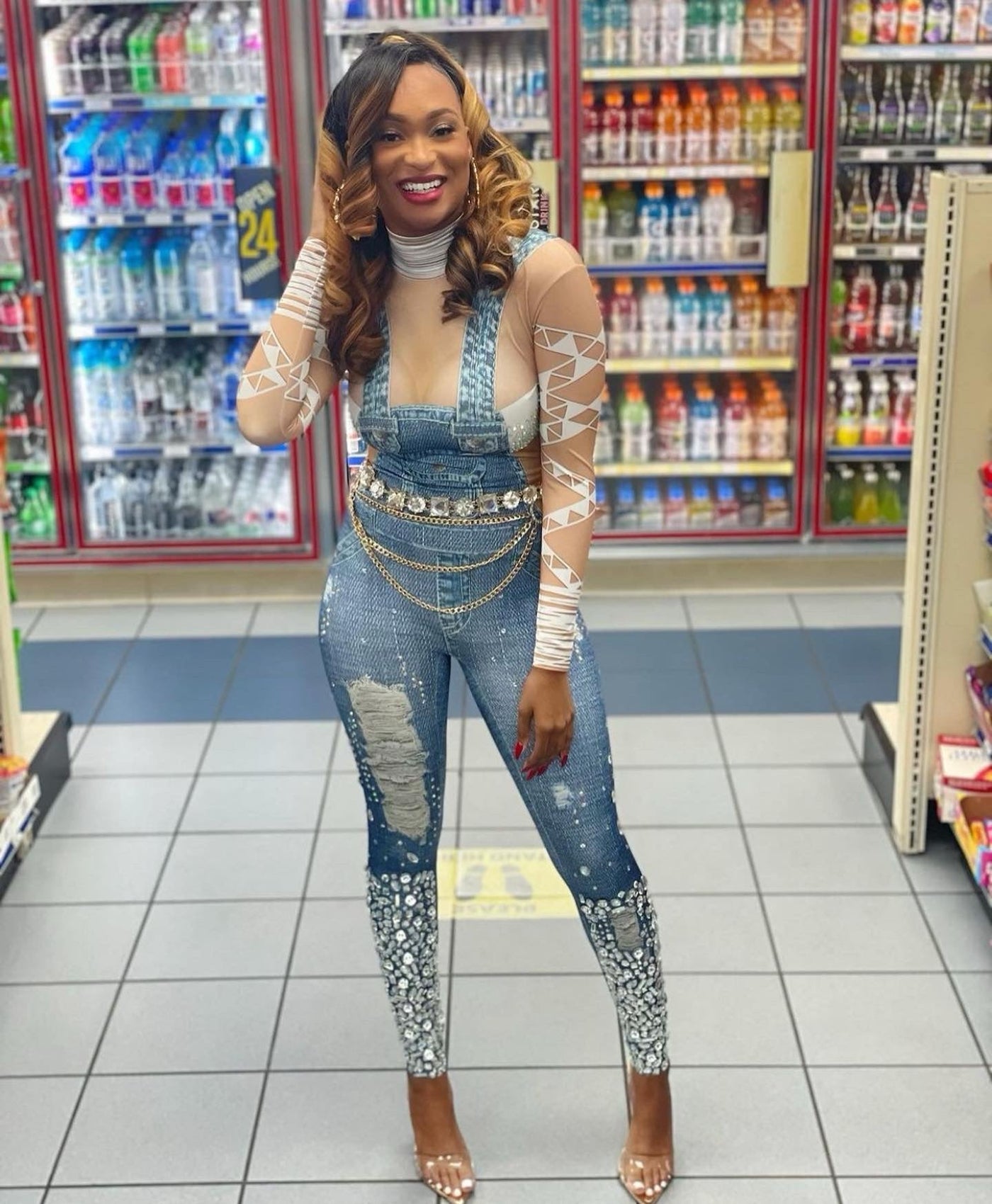 [product_title] – luxury [product_type] with glamorous details – perfect for birthday, red carpet, or girls’ night out | Angel Brinks Fashion