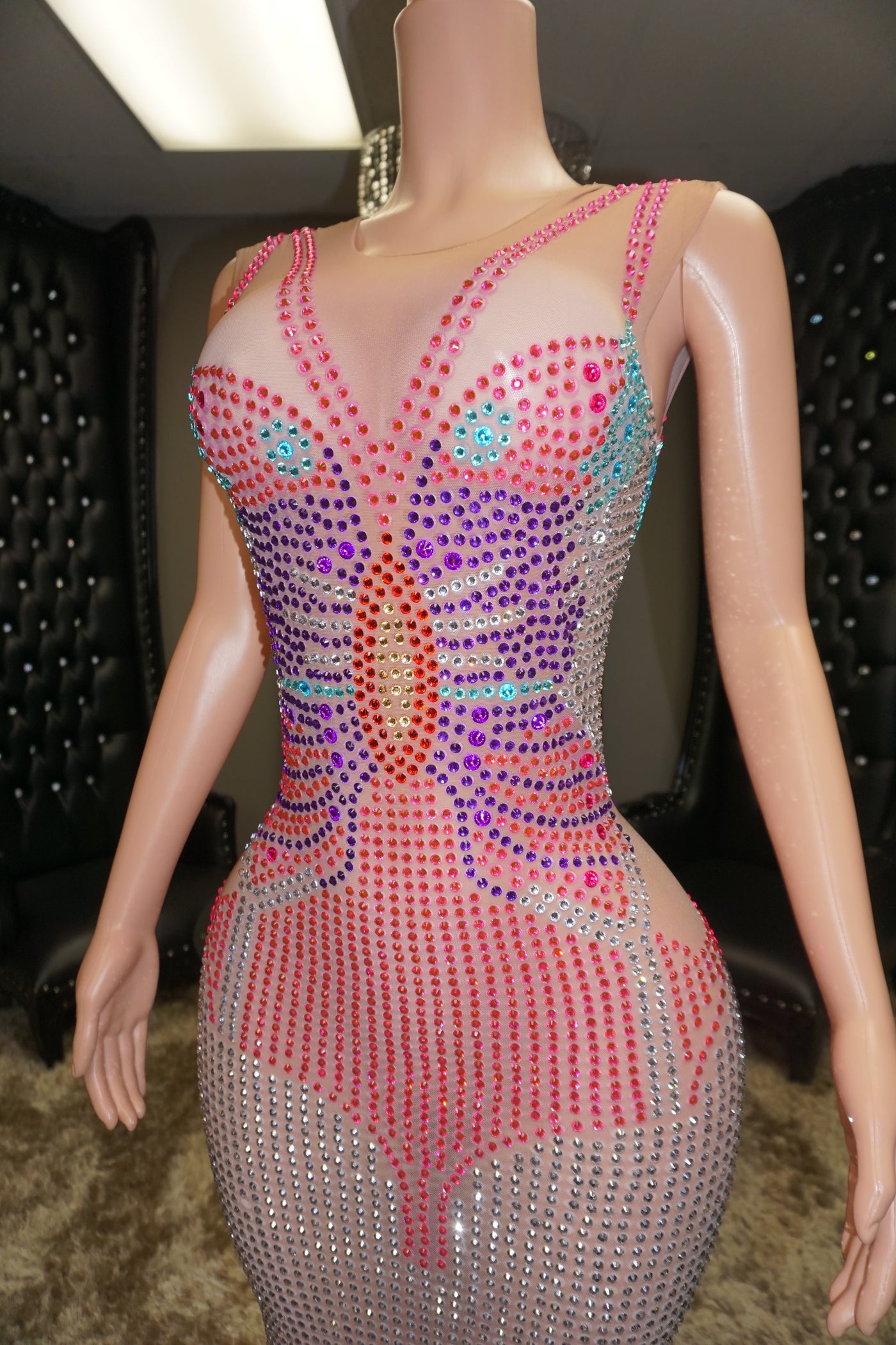 [product_title] – luxury [product_type] with glamorous details – perfect for birthday, red carpet, or girls’ night out | Angel Brinks Fashion
