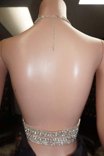 Rhinestone Belt Top - Angel Brinks