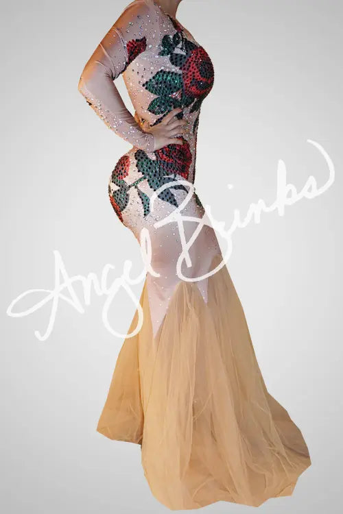 [product_title] – luxury [product_type] with glamorous details – perfect for birthday, red carpet, or girls’ night out | Angel Brinks Fashion