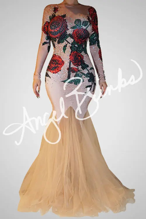 [product_title] – luxury [product_type] with glamorous details – perfect for birthday, red carpet, or girls’ night out | Angel Brinks Fashion