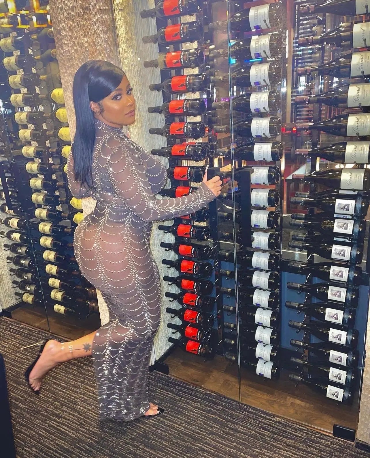 [product_title] – luxury [product_type] with glamorous details – perfect for birthday, red carpet, or girls’ night out | Angel Brinks Fashion