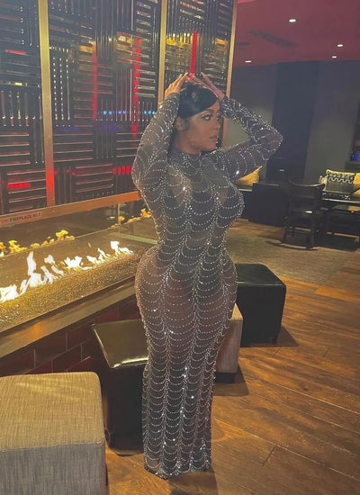 [product_title] – luxury [product_type] with glamorous details – perfect for birthday, red carpet, or girls’ night out | Angel Brinks Fashion