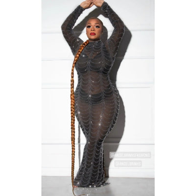 [product_title] – luxury [product_type] with glamorous details – perfect for birthday, red carpet, or girls’ night out | Angel Brinks Fashion