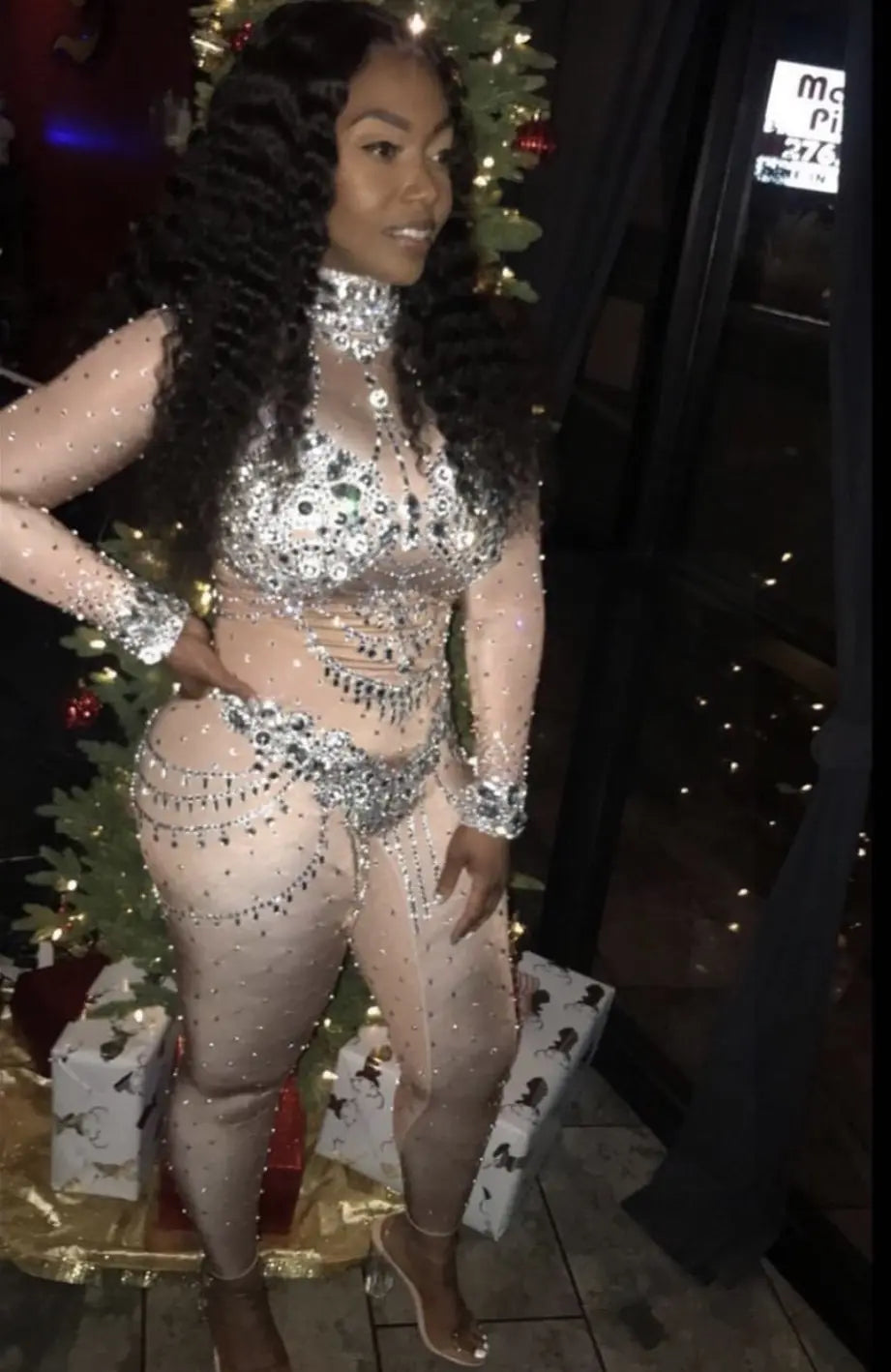 [product_title] – luxury [product_type] with glamorous details – perfect for birthday, red carpet, or girls’ night out | Angel Brinks Fashion