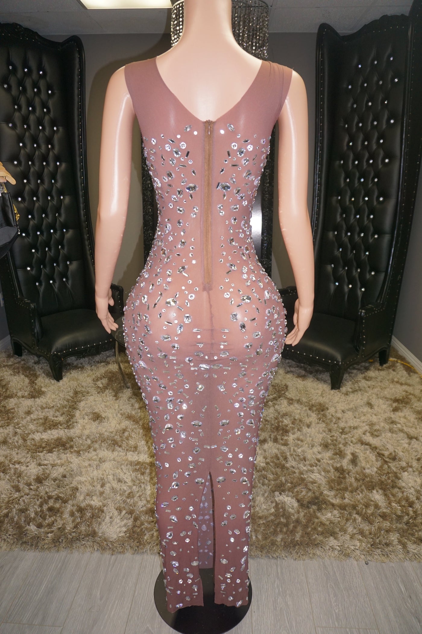 [product_title] – luxury [product_type] with glamorous details – perfect for birthday, red carpet, or girls’ night out | Angel Brinks Fashion
