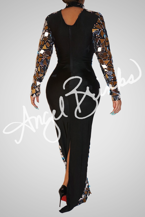 [product_title] – luxury [product_type] with glamorous details – perfect for birthday, red carpet, or girls’ night out | Angel Brinks Fashion