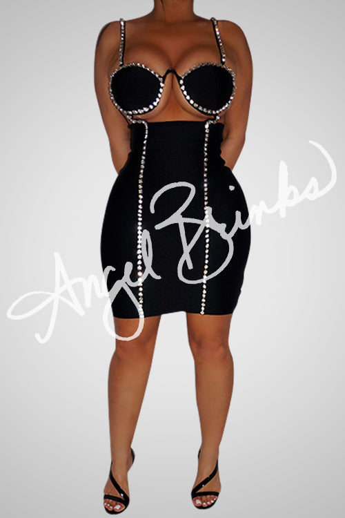 [product_title] – luxury [product_type] with glamorous details – perfect for birthday, red carpet, or girls’ night out | Angel Brinks Fashion