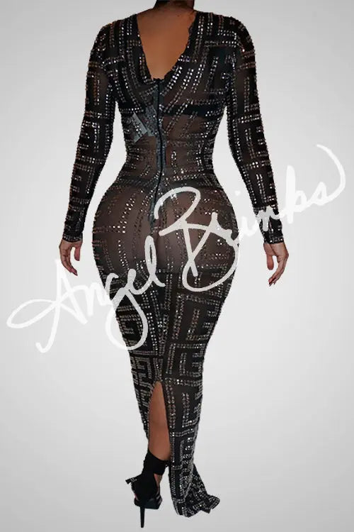 [product_title] – luxury [product_type] with glamorous details – perfect for birthday, red carpet, or girls’ night out | Angel Brinks Fashion