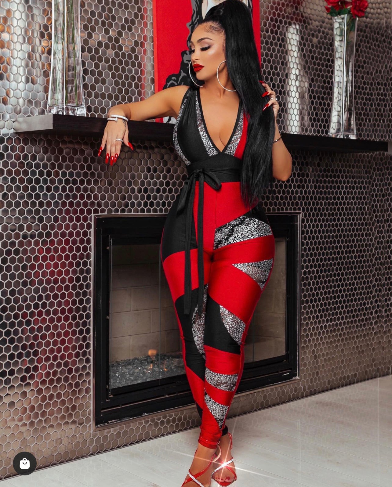 [product_title] – luxury [product_type] with glamorous details – perfect for birthday, red carpet, or girls’ night out | Angel Brinks Fashion
