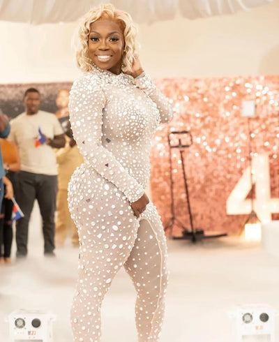 [product_title] – luxury [product_type] with glamorous details – perfect for birthday, red carpet, or girls’ night out | Angel Brinks Fashion