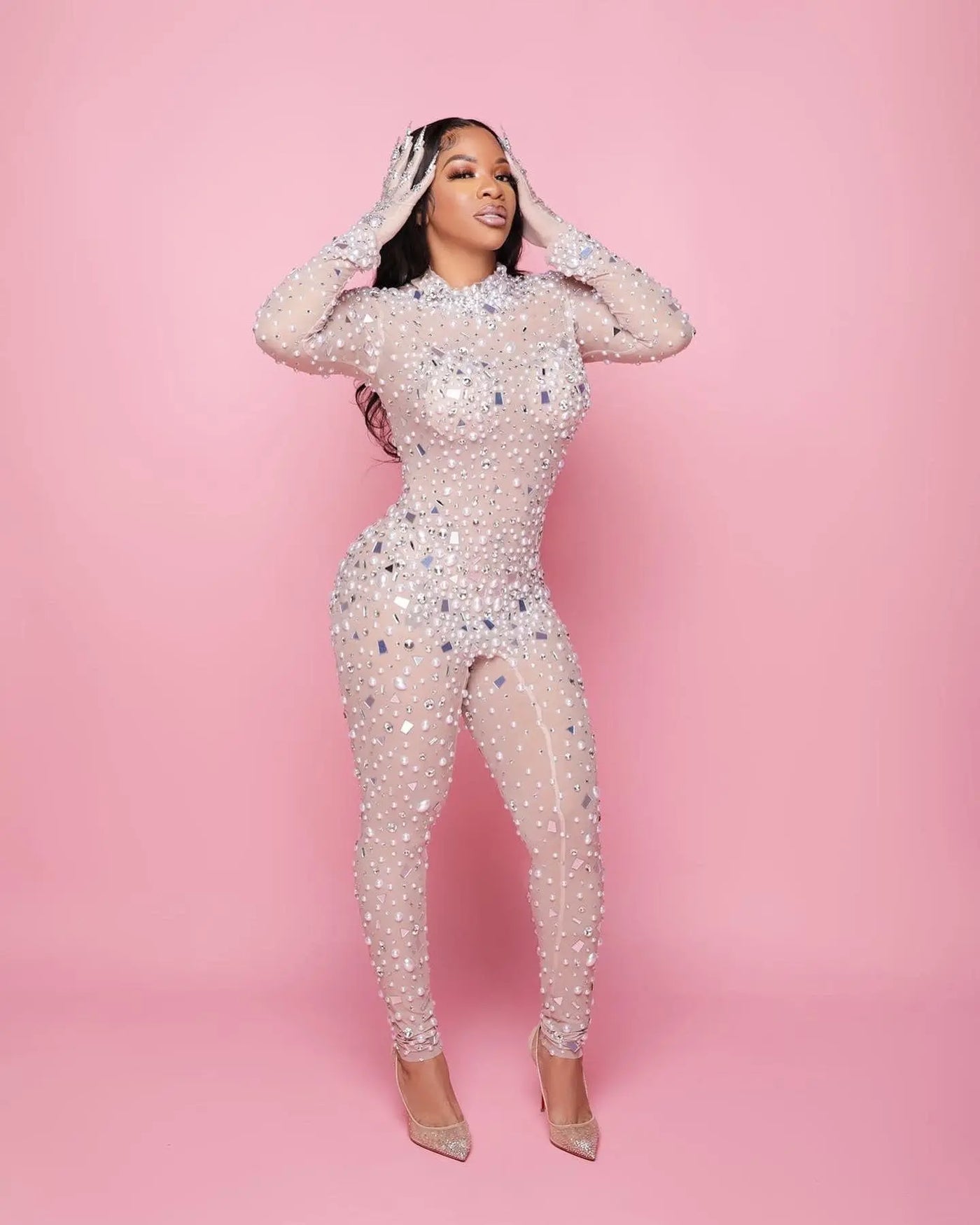 [product_title] – luxury [product_type] with glamorous details – perfect for birthday, red carpet, or girls’ night out | Angel Brinks Fashion