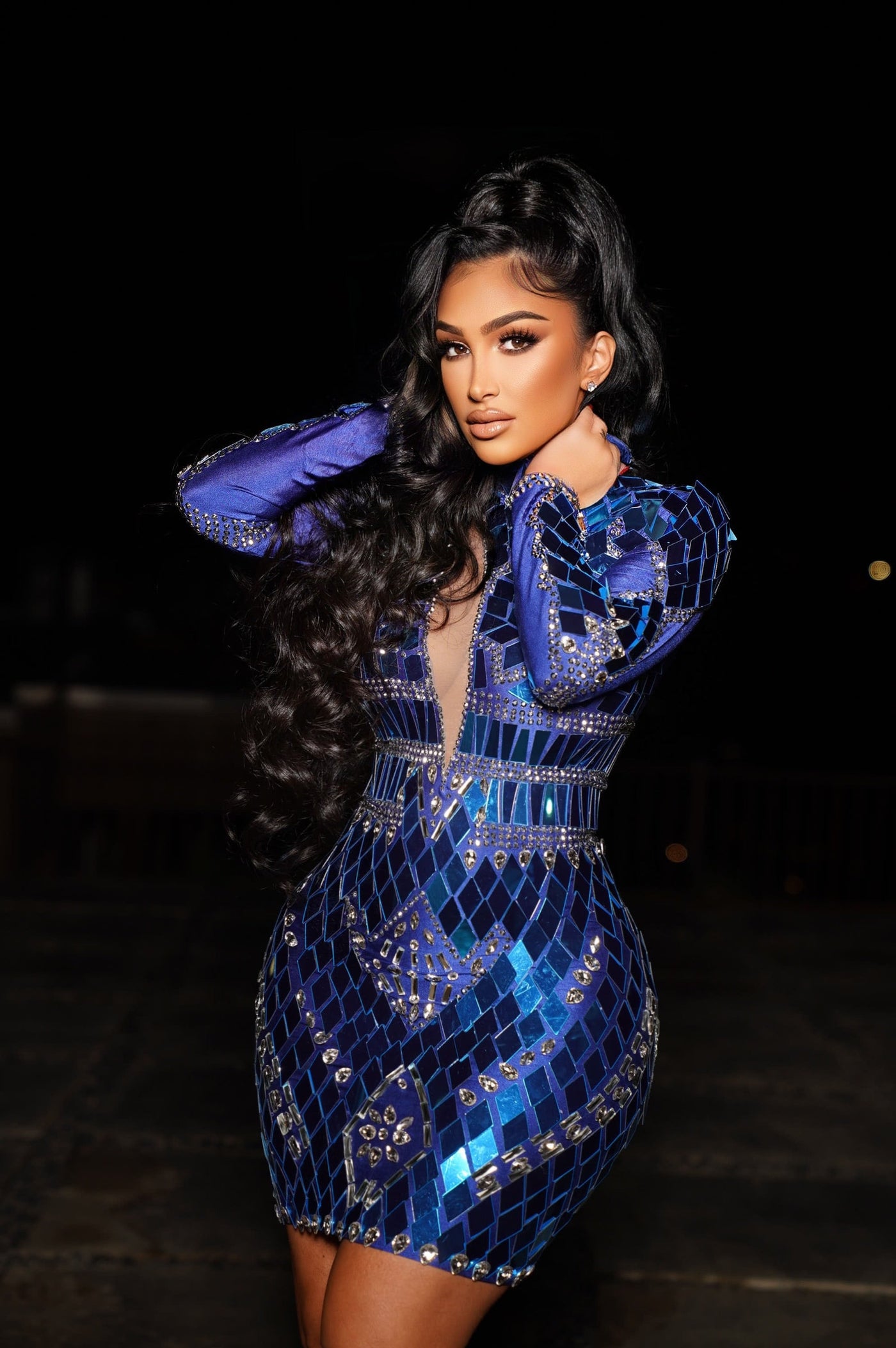 [product_title] – luxury [product_type] with glamorous details – perfect for birthday, red carpet, or girls’ night out | Angel Brinks Fashion