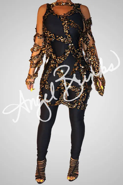 [product_title] – luxury [product_type] with glamorous details – perfect for birthday, red carpet, or girls’ night out | Angel Brinks Fashion