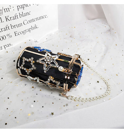 Seeing Stars Clutch (Black) - Angel Brinks