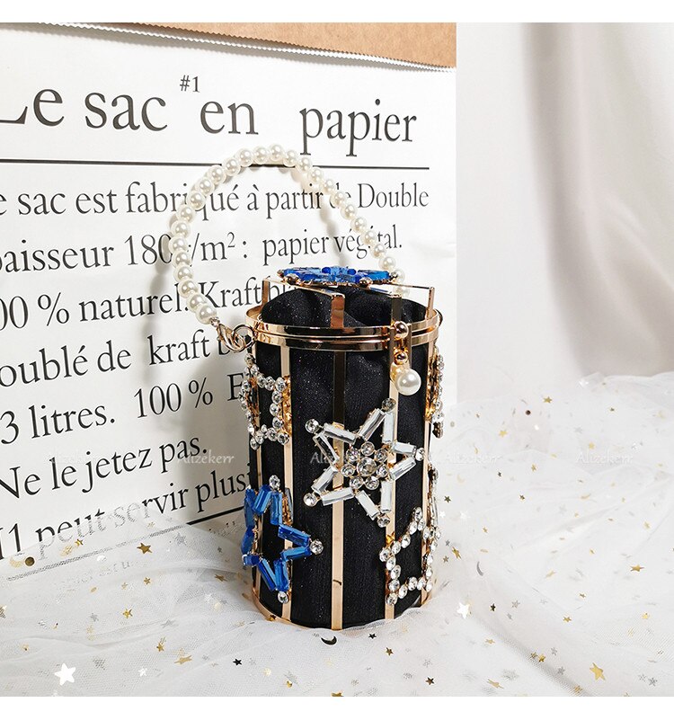 Seeing Stars Clutch (Black) - Angel Brinks