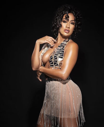 [product_title] – luxury [product_type] with glamorous details – perfect for birthday, red carpet, or girls’ night out | Angel Brinks Fashion