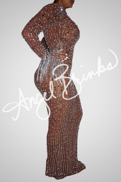 [product_title] – luxury [product_type] with glamorous details – perfect for birthday, red carpet, or girls’ night out | Angel Brinks Fashion