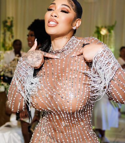 [product_title] – luxury [product_type] with glamorous details – perfect for birthday, red carpet, or girls’ night out | Angel Brinks Fashion