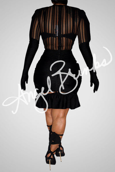 [product_title] – luxury [product_type] with glamorous details – perfect for birthday, red carpet, or girls’ night out | Angel Brinks Fashion