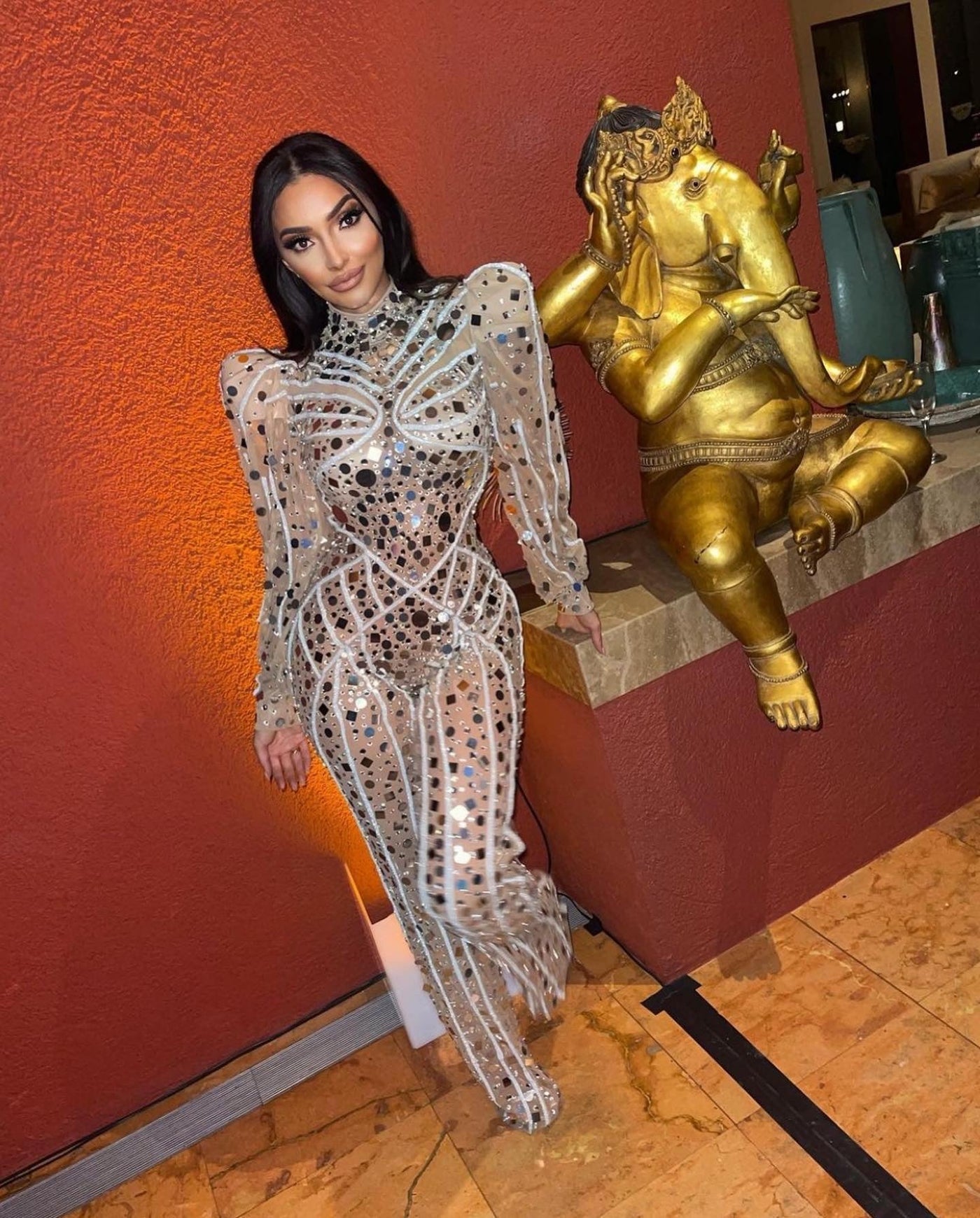 [product_title] – luxury [product_type] with glamorous details – perfect for birthday, red carpet, or girls’ night out | Angel Brinks Fashion