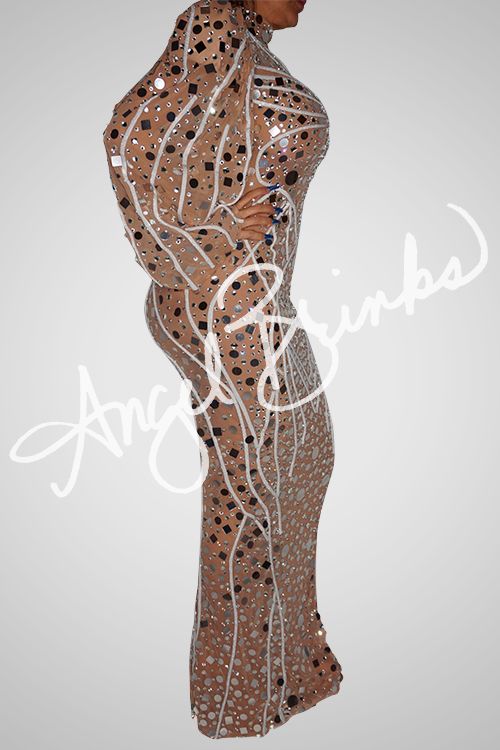 [product_title] – luxury [product_type] with glamorous details – perfect for birthday, red carpet, or girls’ night out | Angel Brinks Fashion