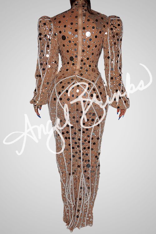 [product_title] – luxury [product_type] with glamorous details – perfect for birthday, red carpet, or girls’ night out | Angel Brinks Fashion