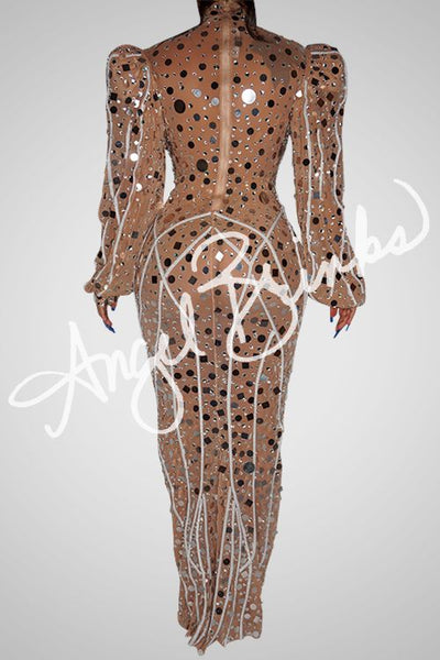 [product_title] – luxury [product_type] with glamorous details – perfect for birthday, red carpet, or girls’ night out | Angel Brinks Fashion