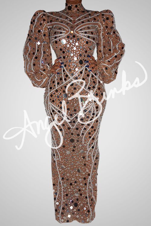 [product_title] – luxury [product_type] with glamorous details – perfect for birthday, red carpet, or girls’ night out | Angel Brinks Fashion