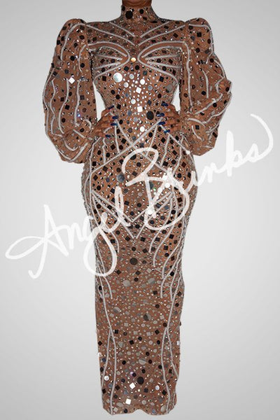 [product_title] – luxury [product_type] with glamorous details – perfect for birthday, red carpet, or girls’ night out | Angel Brinks Fashion