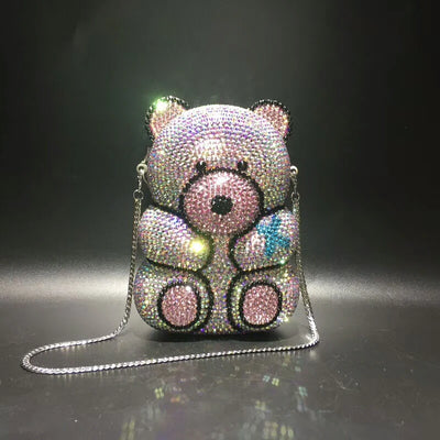 Teddy Clutch (Multi) - Angel Brinks