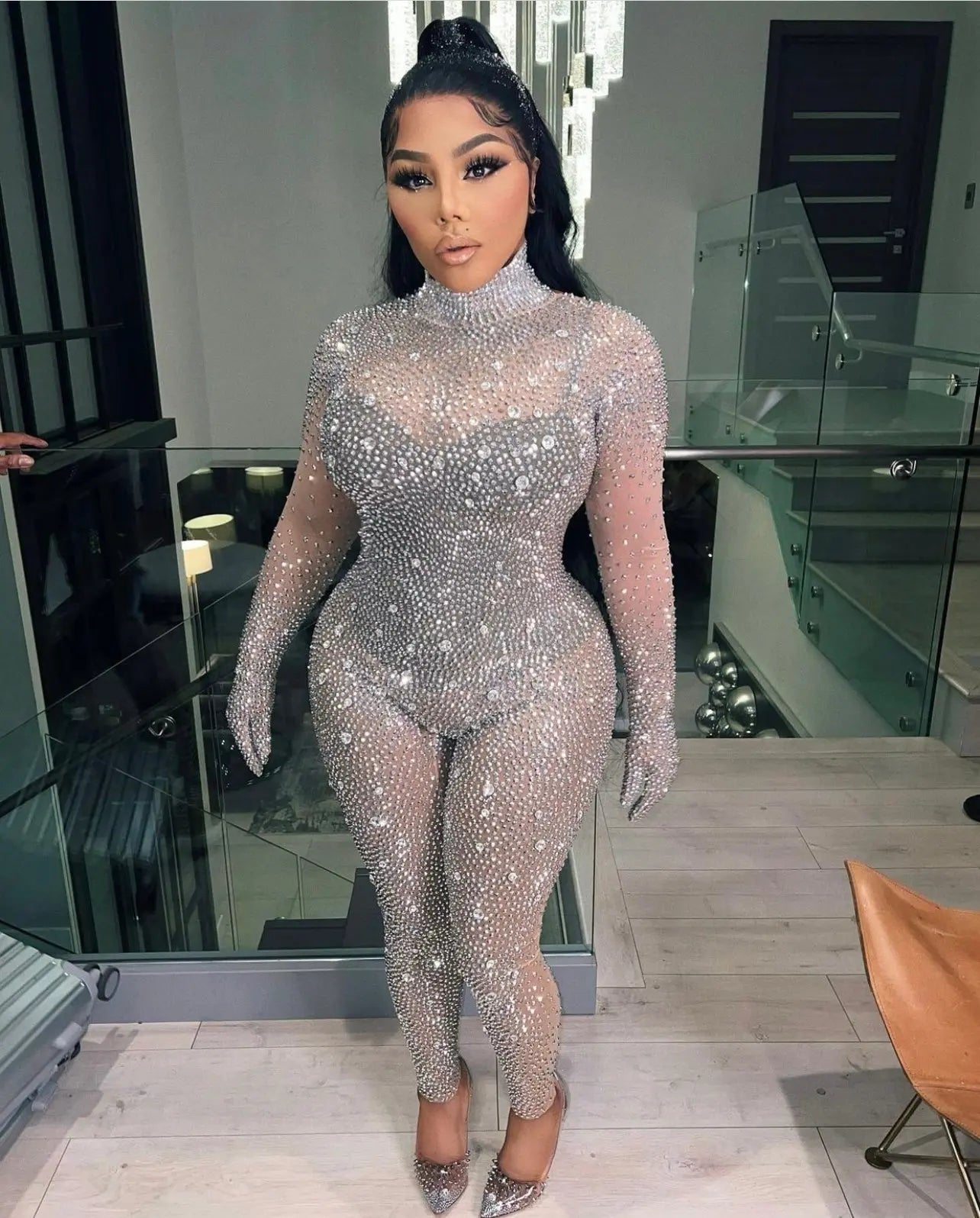 [product_title] – luxury [product_type] with glamorous details – perfect for birthday, red carpet, or girls’ night out | Angel Brinks Fashion