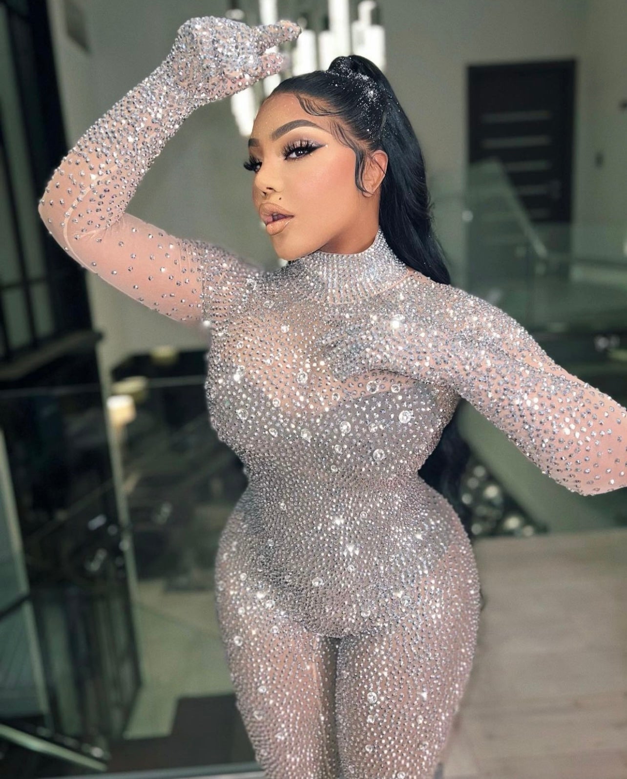 [product_title] – luxury [product_type] with glamorous details – perfect for birthday, red carpet, or girls’ night out | Angel Brinks Fashion