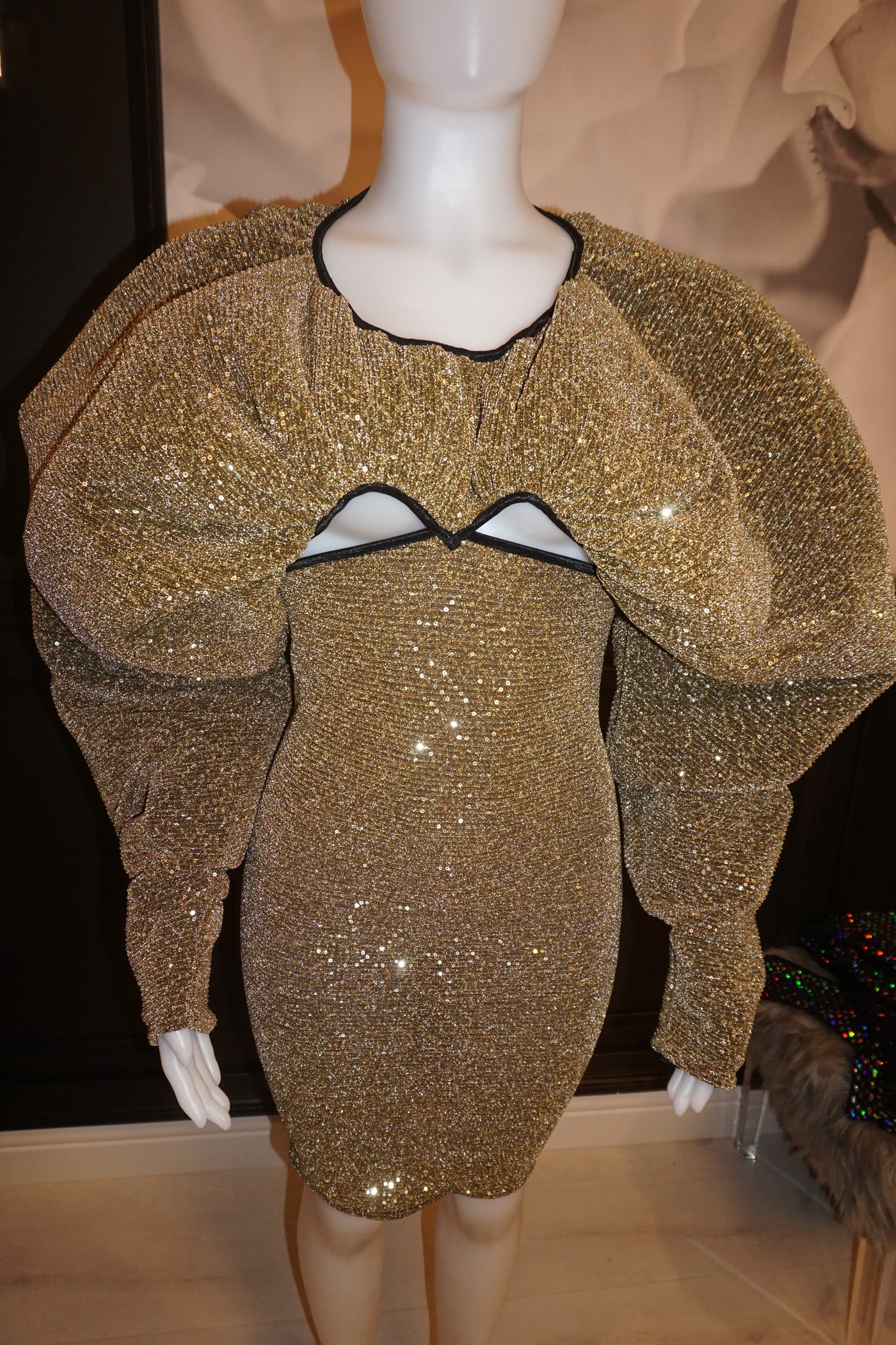[product_title] – luxury [product_type] with glamorous details – perfect for birthday, red carpet, or girls’ night out | Angel Brinks Fashion
