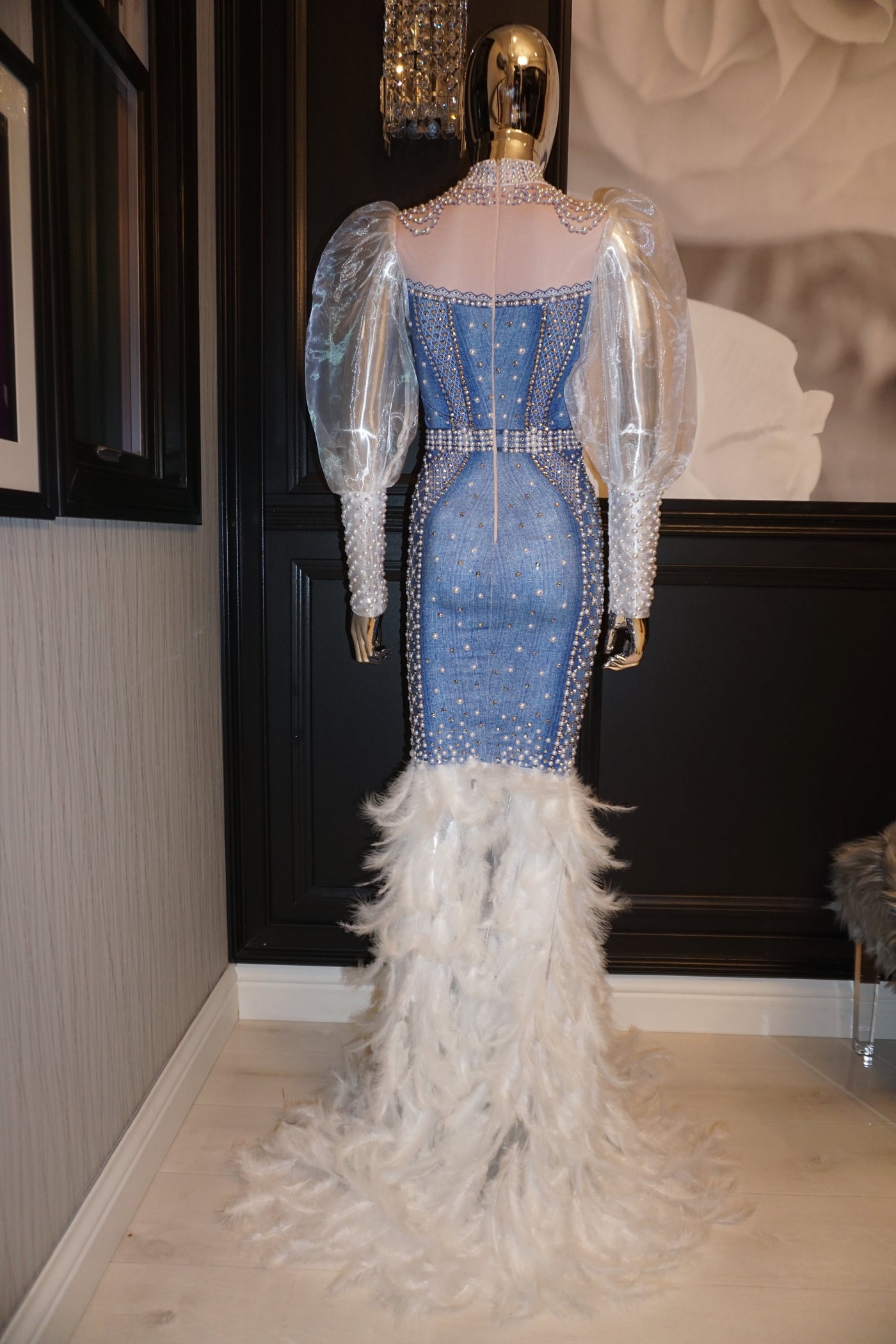 [product_title] – luxury [product_type] with glamorous details – perfect for birthday, red carpet, or girls’ night out | Angel Brinks Fashion