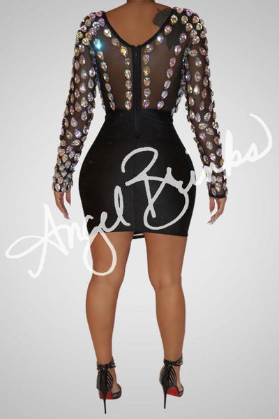 [product_title] – luxury [product_type] with glamorous details – perfect for birthday, red carpet, or girls’ night out | Angel Brinks Fashion